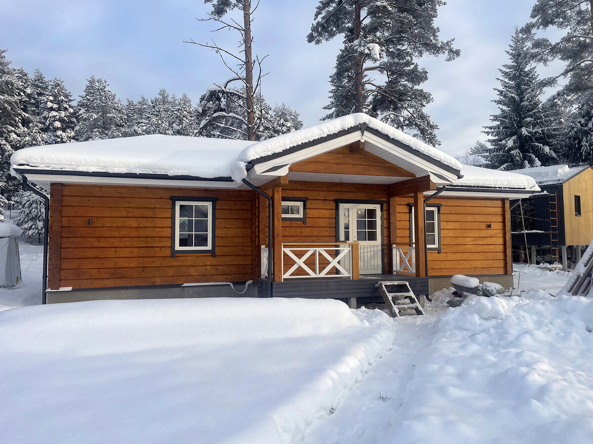 Проект небольшого, но уютного загородного дома | Raivola House - всё о  загородных домах | Дзен