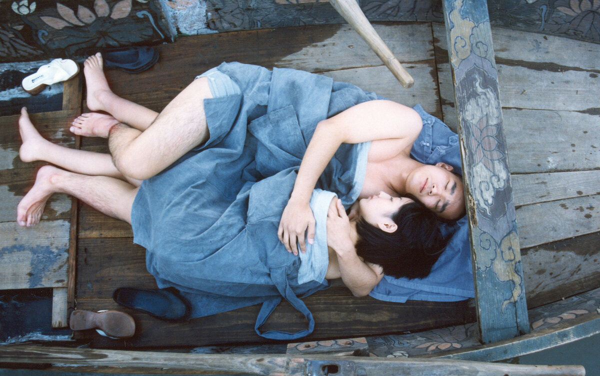 Кадр из фильма «Весна, лето, осень, зима… и снова весна», реж. Ким Ки-дук, 2003 