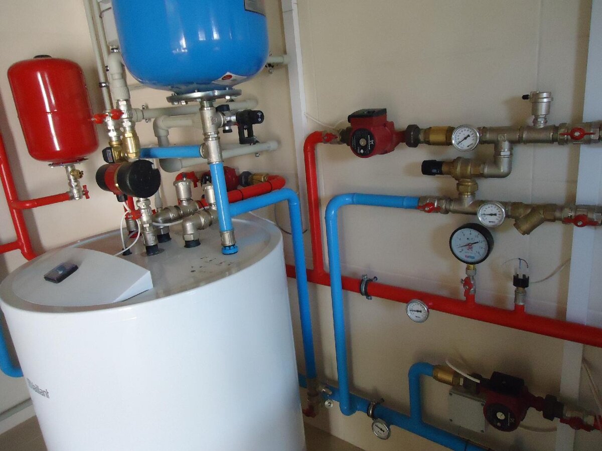 Водоснабжение с бойлером (картинка взята из сети Интернет)
