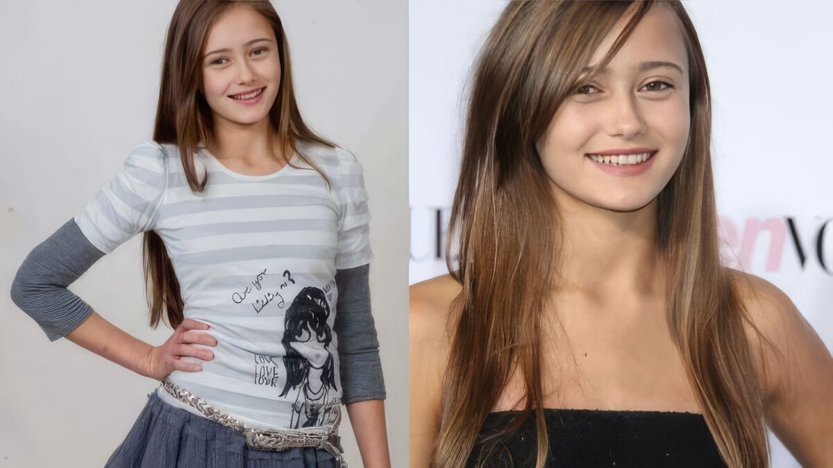    Элла Пернелл в детстве