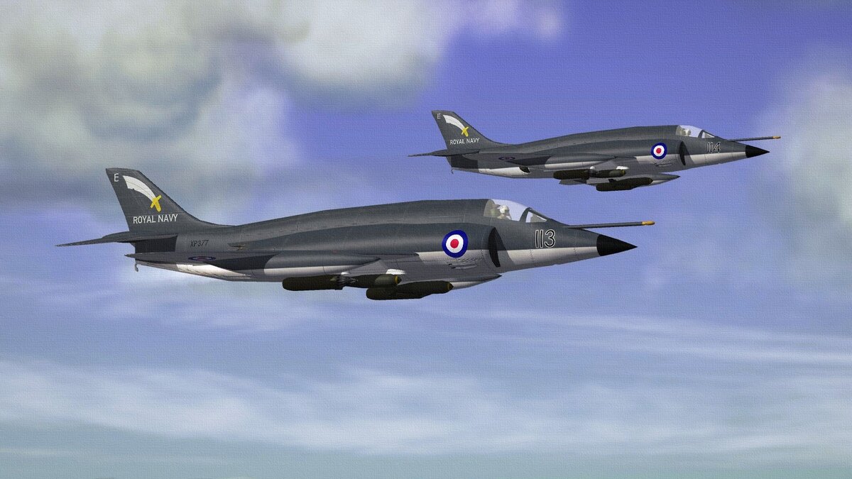  гипотетический вариант окраски проекта сверхзвукового истребителя Scimitar Type 576. Компьютерная графика combatace.com