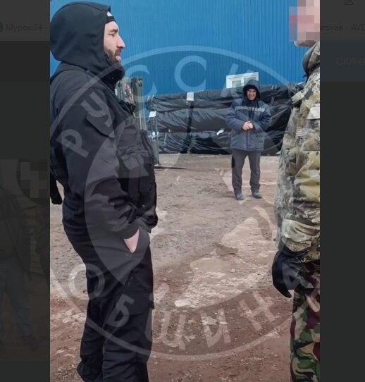 Скрин видео телеграм-канала "Русская Община ZOV"