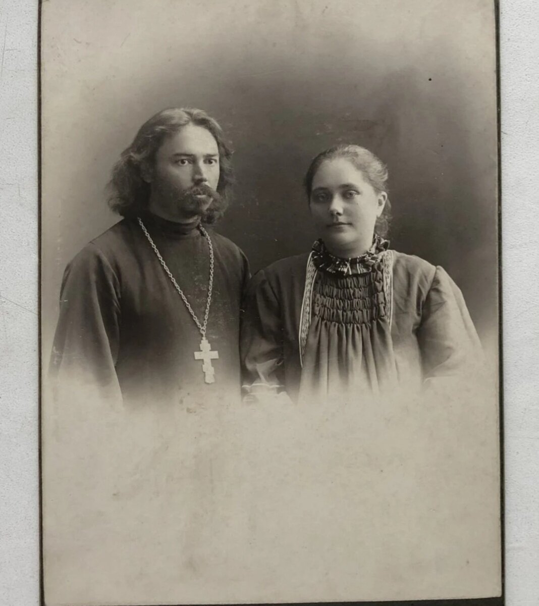 Фотография священника 1909г. для иллюстрации