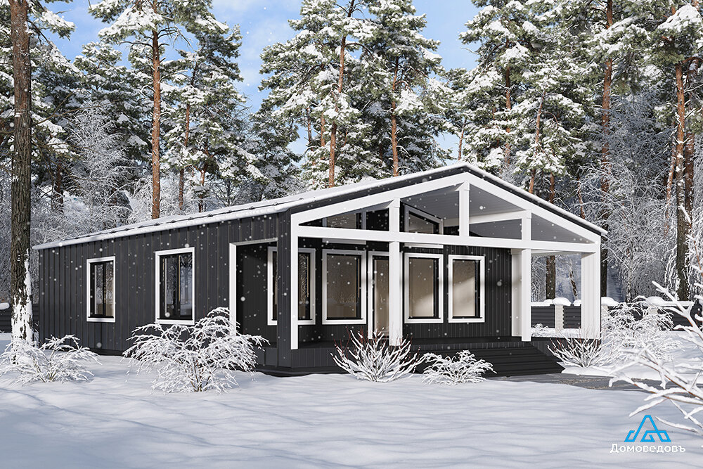 Дом Идеал 121 от компании Домоведовъ