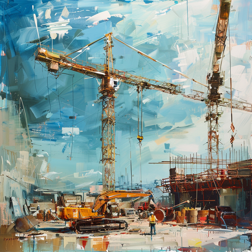 Весна, стройка