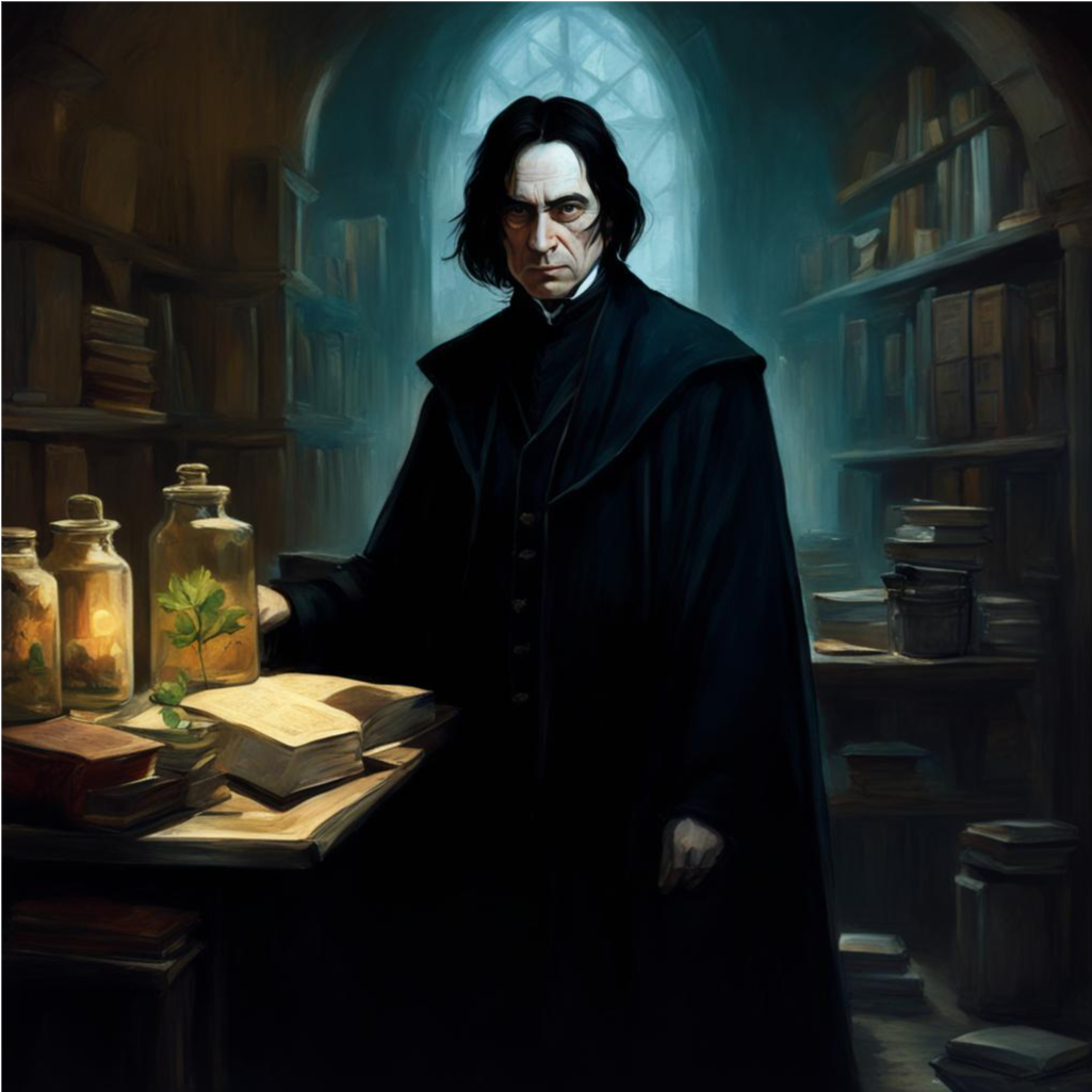 Северус и попытки рефлексии. Художник — Кандинский Н. С.