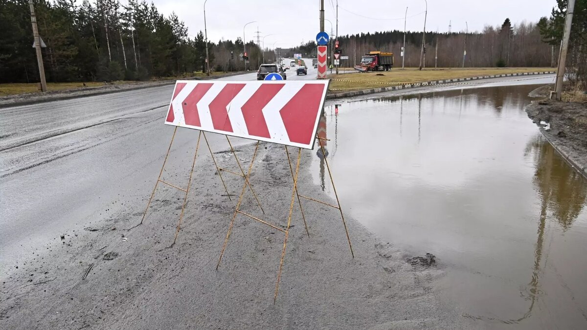     На участке трассы будут вестись работы по откачке воды, об этом сообщила мэр города в соцсети.