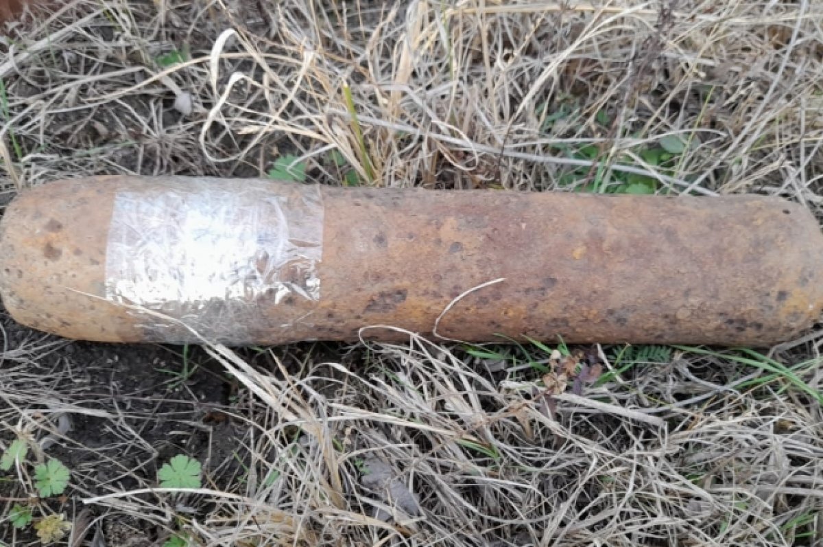    Снаряд времен войны обнаружили в Сормовском районе
