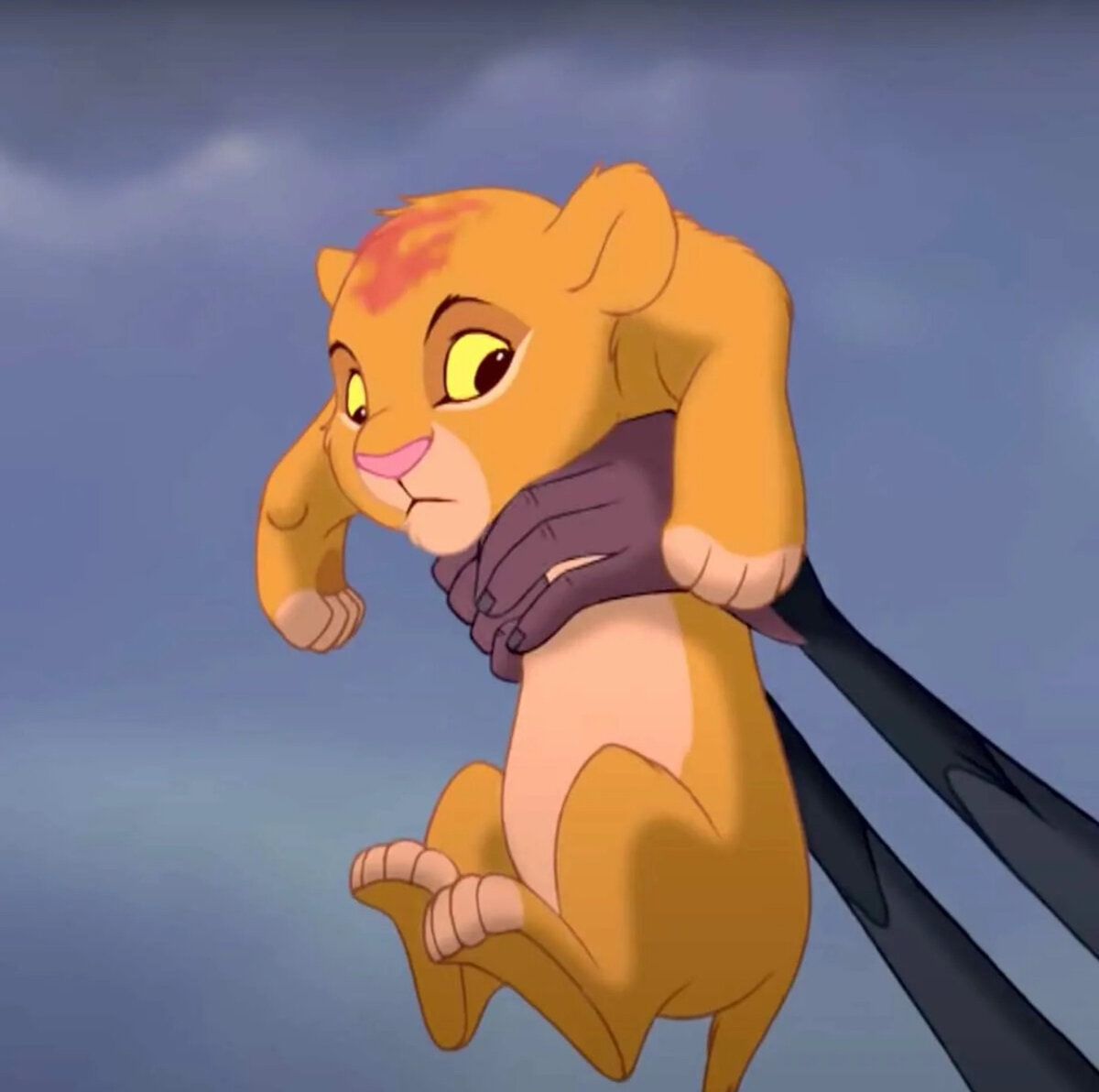 Кадр из мультика «Король лев», 1994г.