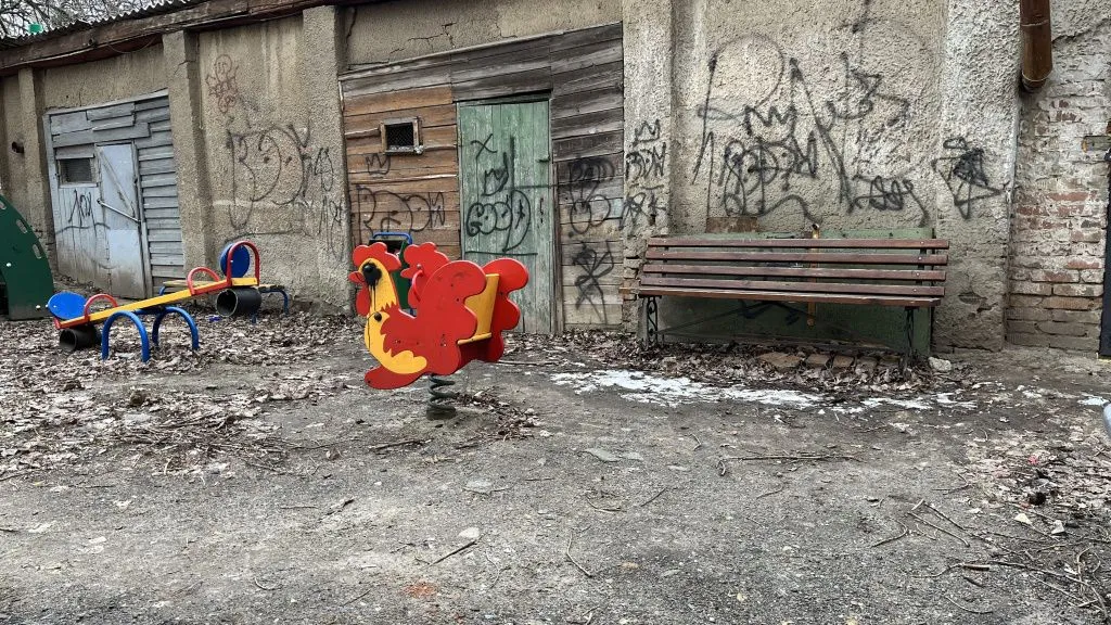 В одном из ростовских дворов (ул. Мечникова, 120В) // Фото: «Эксперт Юг»