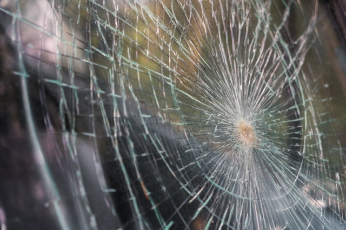    Вандалы разбили стеклянное ограждение в парке на Бору