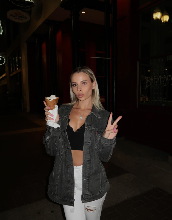 Анджелина Граовац. Соцсети Анджелины Граовац