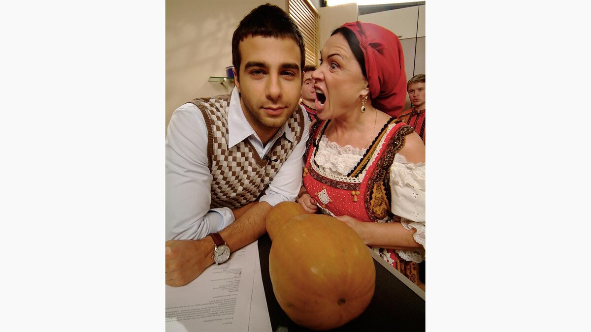 Gennadii Sergeev / Russian Look📷Надежда Бабкина и Иван Ургант на съемках шоу «Смак»