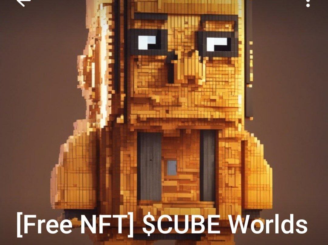 Бесплатные NFT от Cube WORLDS