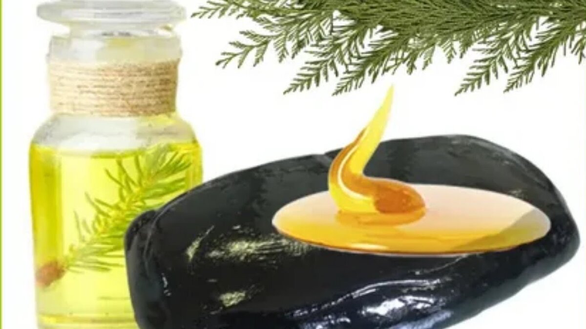 Мумие, мед и пихтовое масло