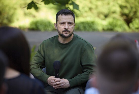    Президент Украины Владимир Зеленский