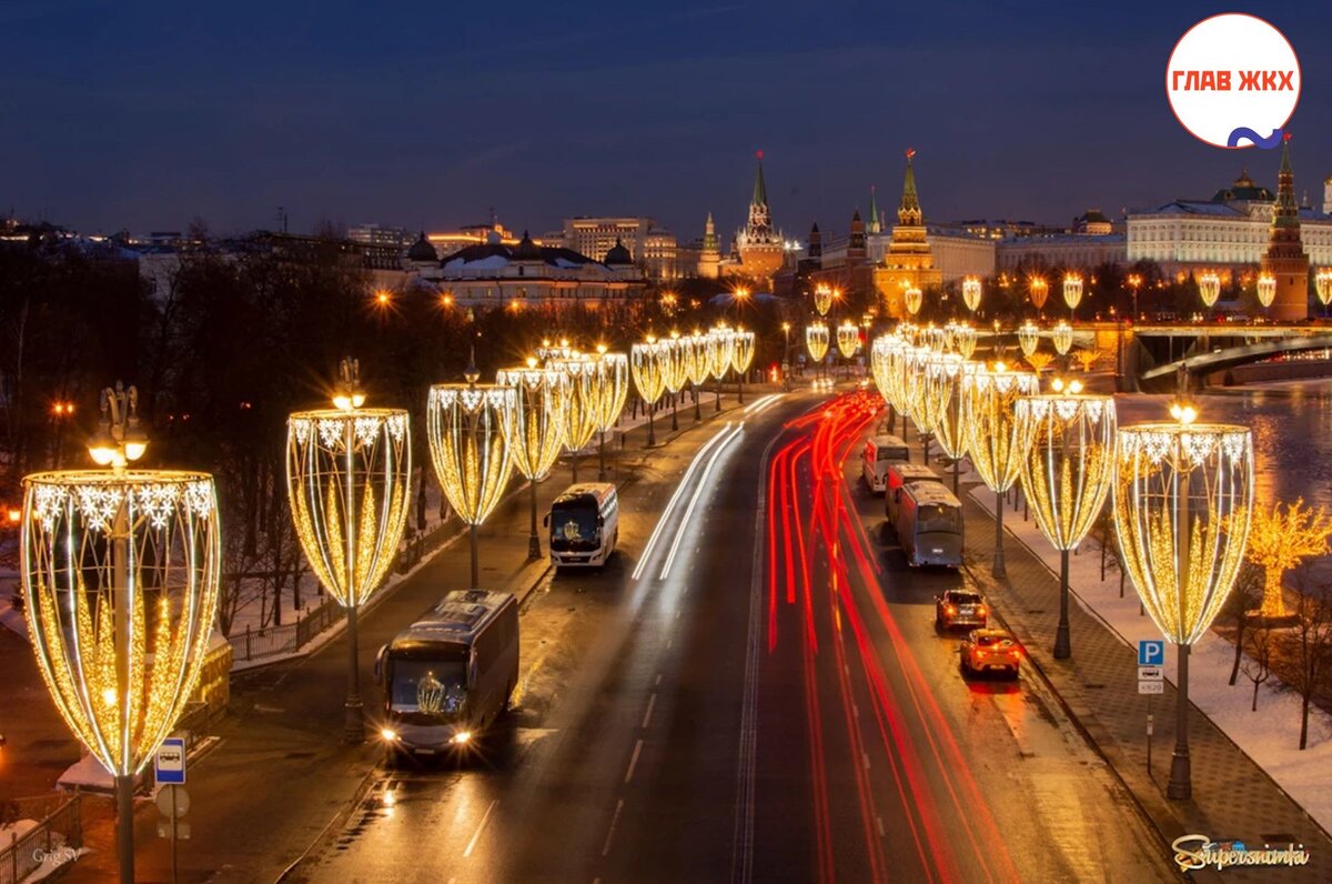 В Москве промоют и покрасят более 500 тыс. элементов наружного освещения 