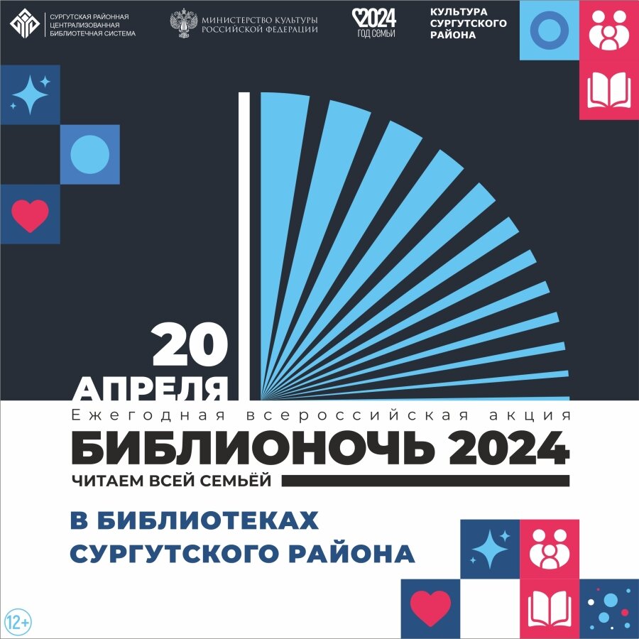    В Сургутском районе пройдет «Библионочь – 2024»