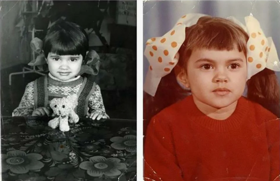 Ирина Круг в детстве
