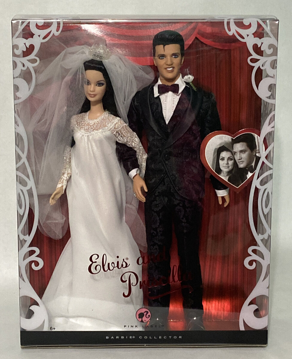 MATTEL: BARBIE ELVIS AND PRISCILLA Wedding Set 2008 – Набор из двух кукол « Свадьба Элвиса и Присциллы» | Мой Источник Силы | Дзен