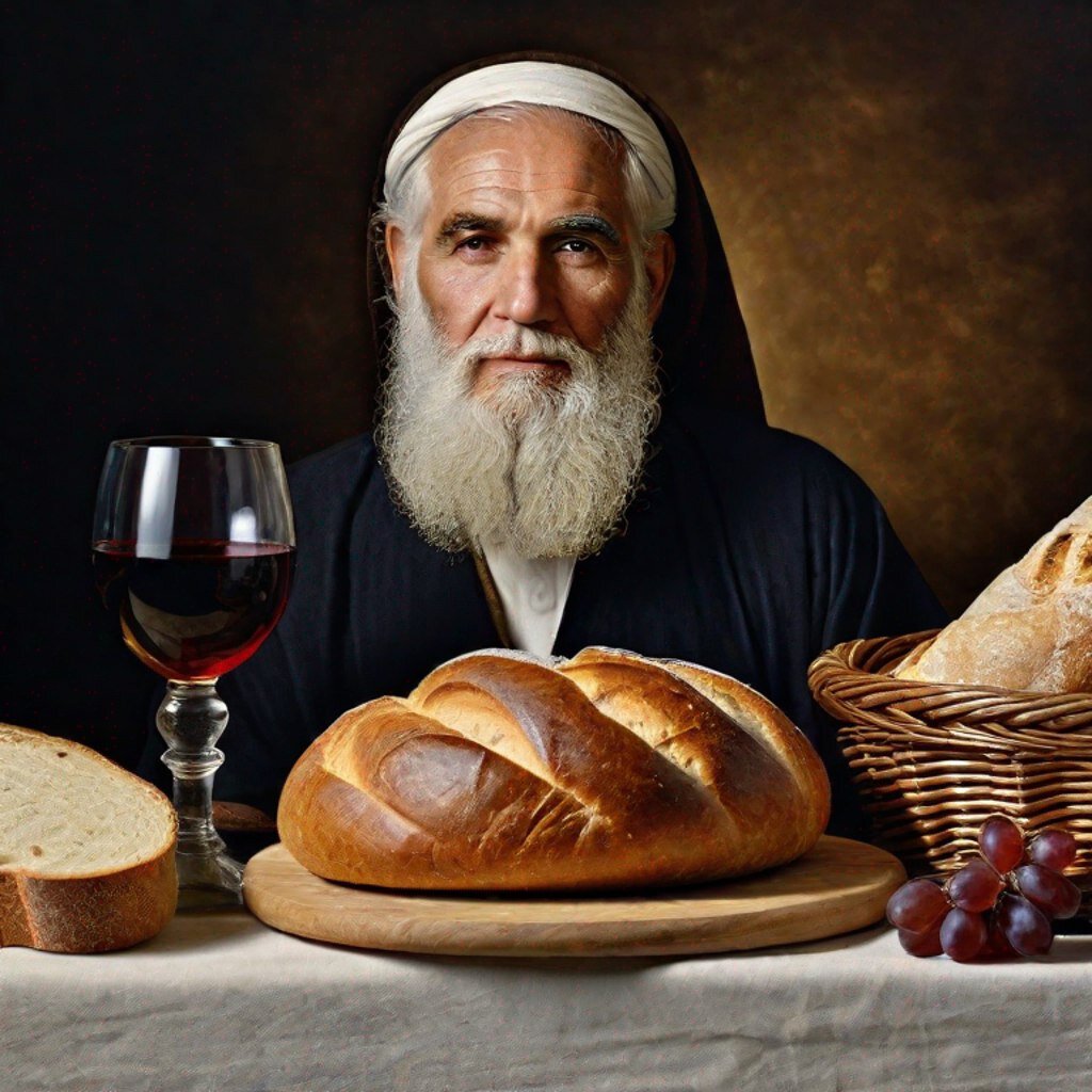 «И Мелхиседек, царь Салимский, вынес хлеб и вино»