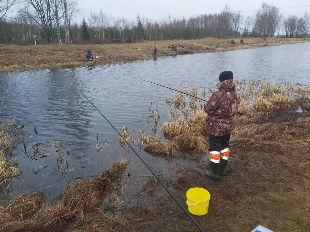 Ловля рыбы начало
