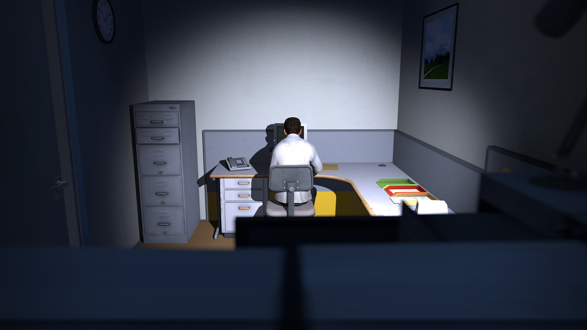 The Stanley Parable рассказывает историю, когда остаться одному в офисе — не самая приятная ситуация