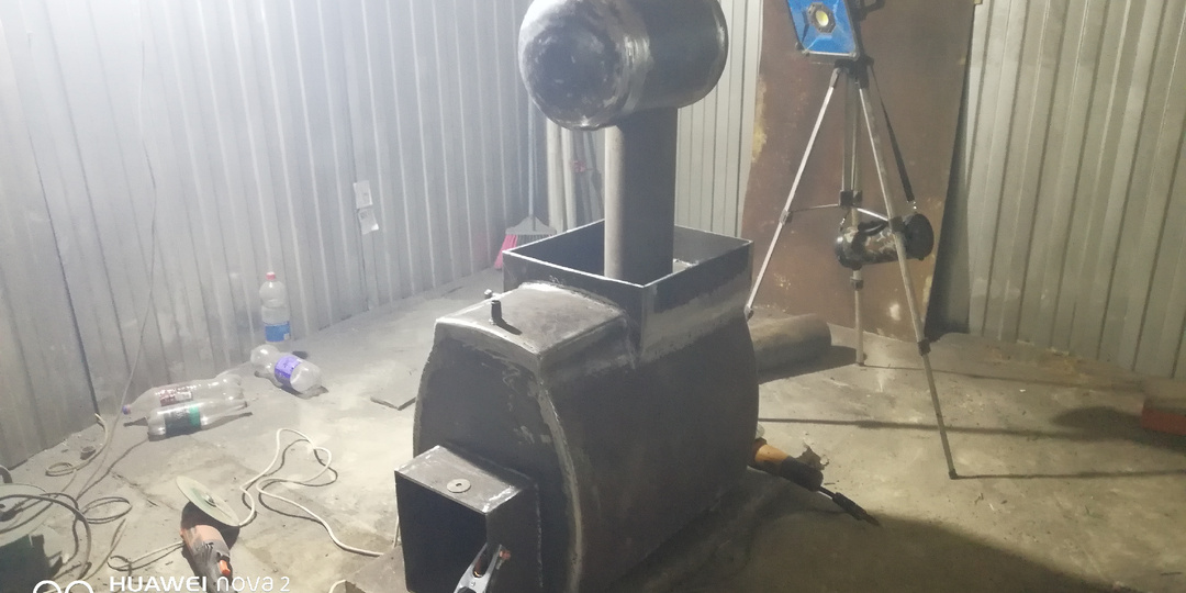 Ресивер для печи.