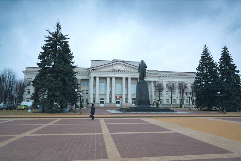 Центральная площадь в Молодечно