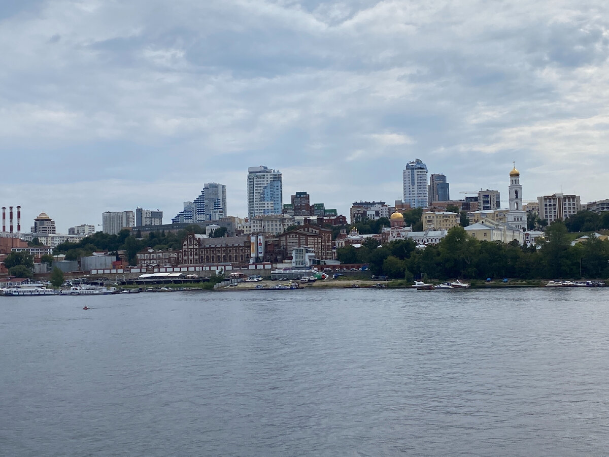 Фото автора. В тот день мы сначала прошли мимо Самары (жаль, я там многое еще посмотрела бы)
