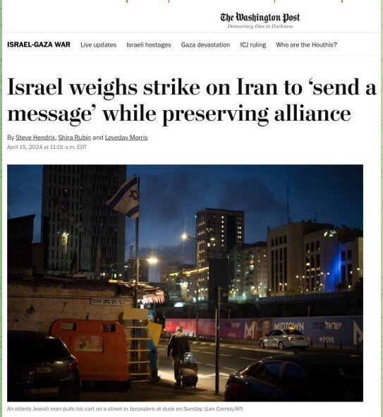 ВОЙНА БУДЕТ. НО ПОНАРОШКУ. СКРИН С САЙТА THE WASHINGTON POST