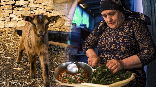 Жизнь на ферме в КАВКАЗСКОЙ ДЕРЕВНЕ. АСМР. ДАГЕСТАН