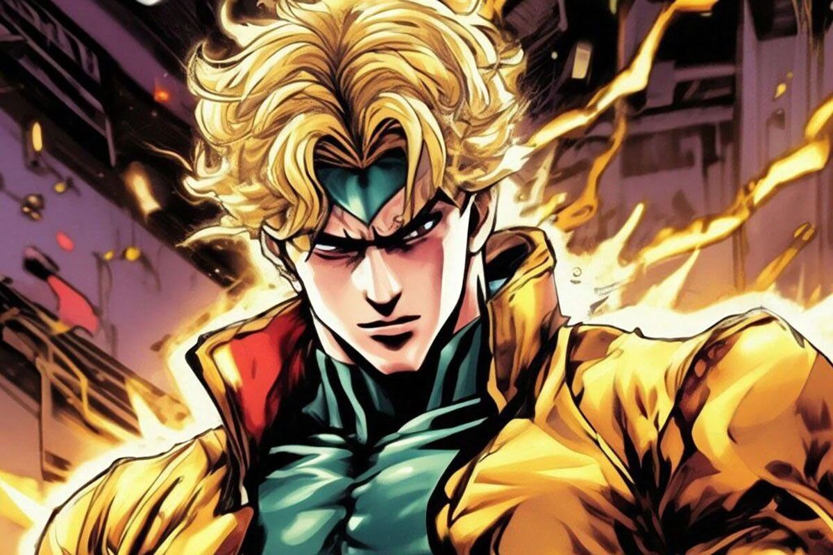 Дио — главный злодей франшизы, ответственный за многие веселые мемы. Источник: нейросеть📷
