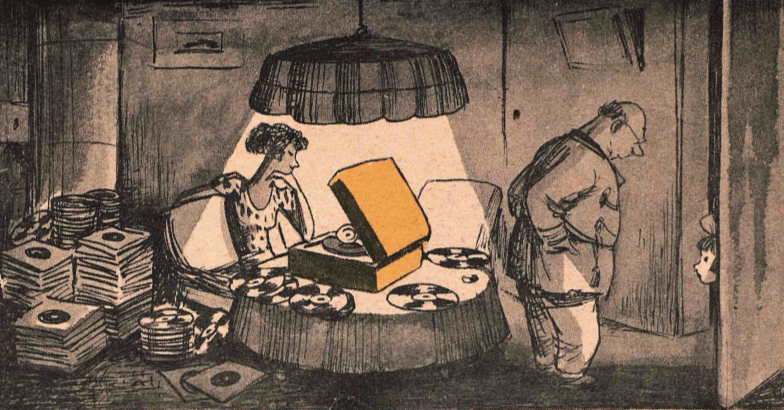 Художник Лео  журнал "Крокодил" №03 1939