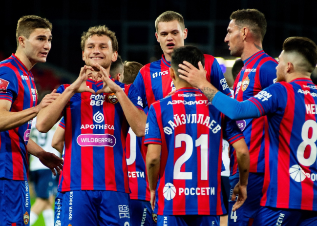 ЦСКА осталось две победы до защиты титула обладателей Кубка России. Фото: ПФК ЦСКА