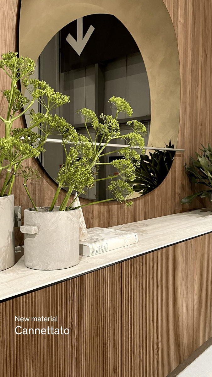 Новый материал изделий Calligaris - Cannettato