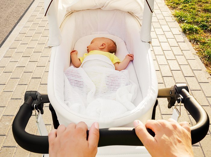 Одеваем новорожденного на прогулку