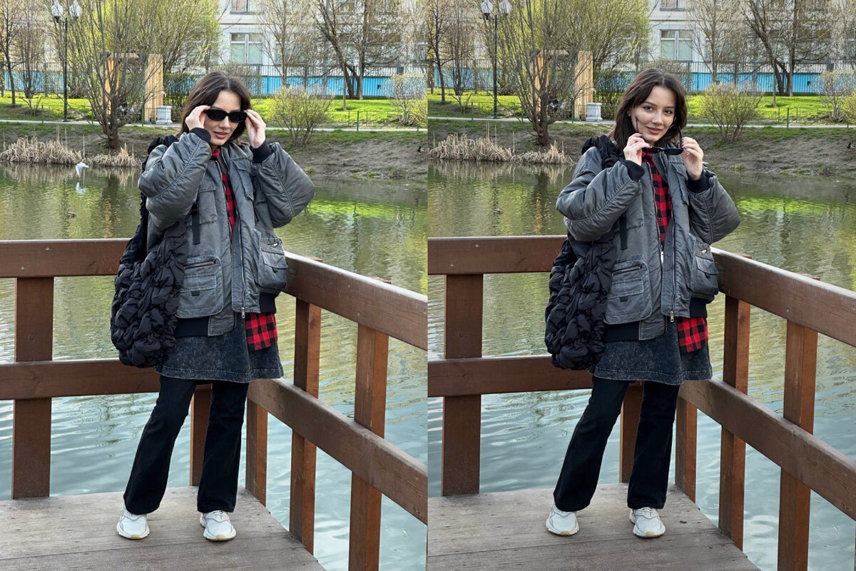 Пока по привычке хожу с большим удобным баулом, но мини-сумочка имеется, этот тренд мне нравится