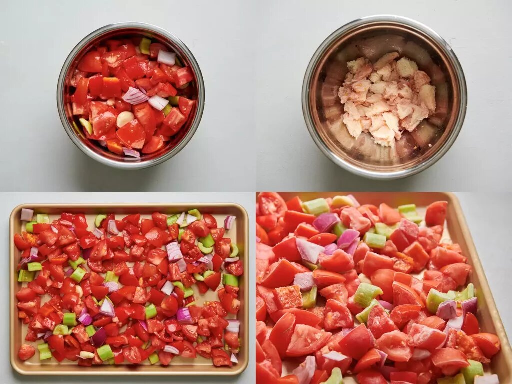 Ключи к приготовлению лучшего гаспачо: спелые помидоры, соль и этап замораживания-размораживания. Советы: Прежде всего: овощи.-2