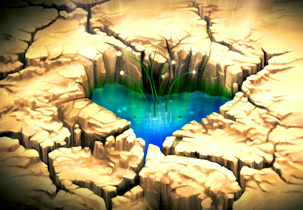 Изображение носит иллюстративный характер. Почему я выбрала именно его? Жуткие коллажи и фотографии помещать сюда не захотелось, поэтому я и решила остановиться на этой картинке с трещинами в земле, найденной на zastavki.com и немного отредактированном мной в фоторедакторе.