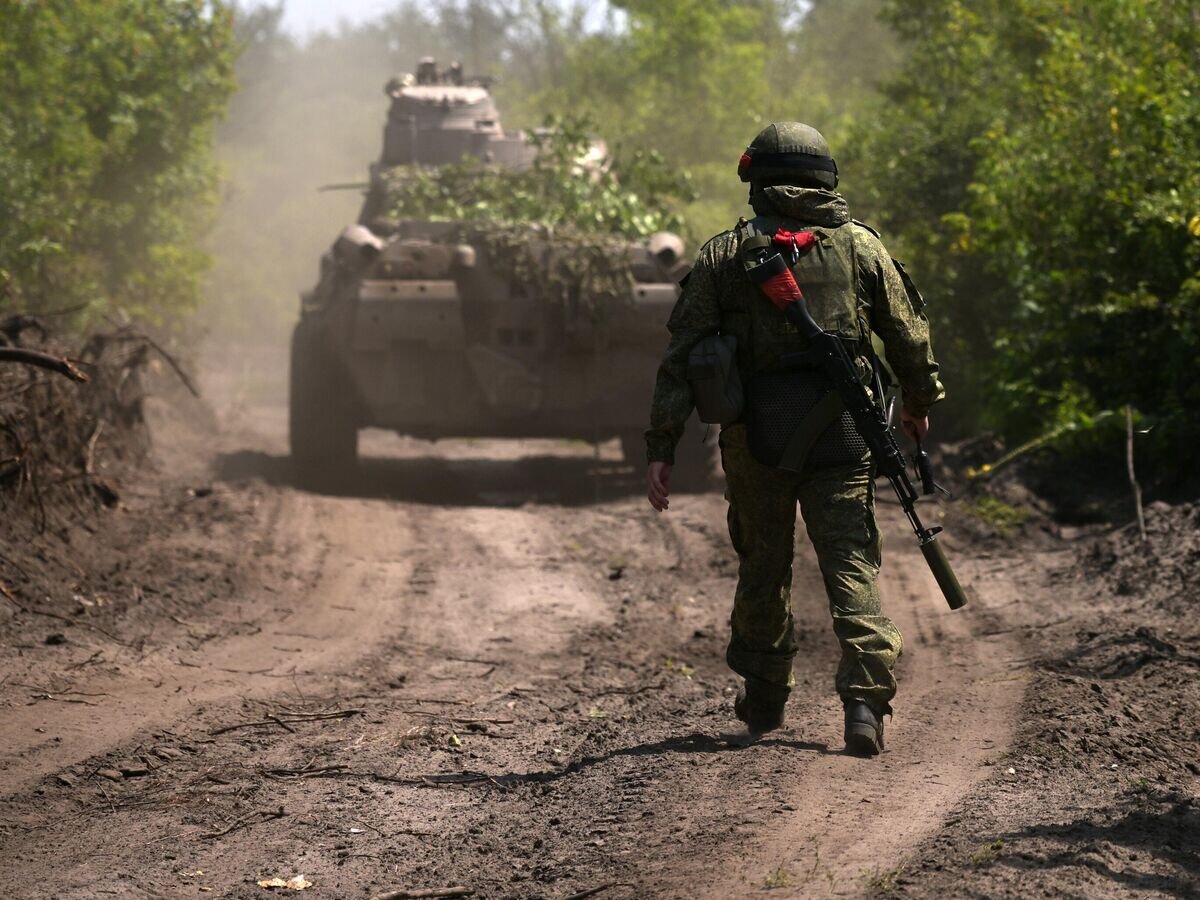    Российские военнослужащие в зоне проведения спецоперации© РИА Новости / Евгений Биятов