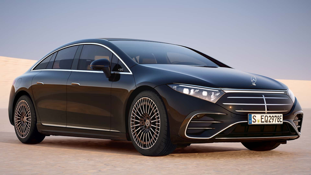 Mercedes EQS 2025 модельного года 