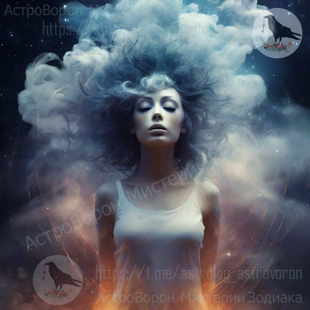 Иллюстрация создана автором канала АстроВорон. Мистерии Зодиака в сотрудничестве с ИИ "Шедеврум" (с)