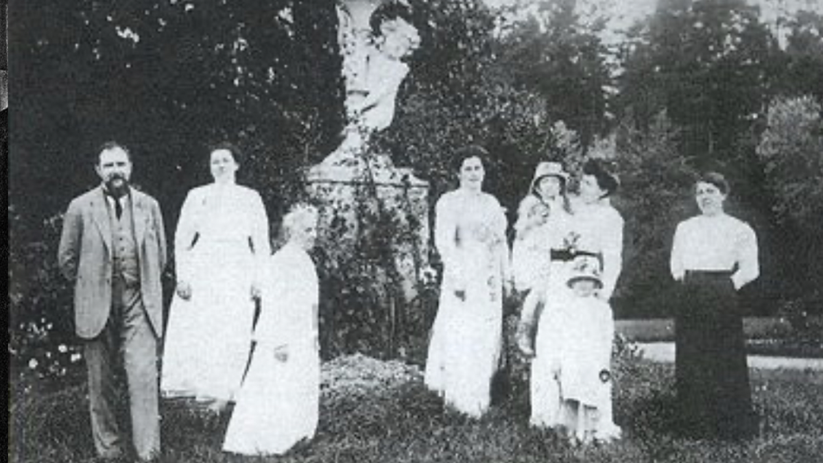 Рябушинские в усадьбе Кучино в конце 19 века. Фото с сайта movoopik.com