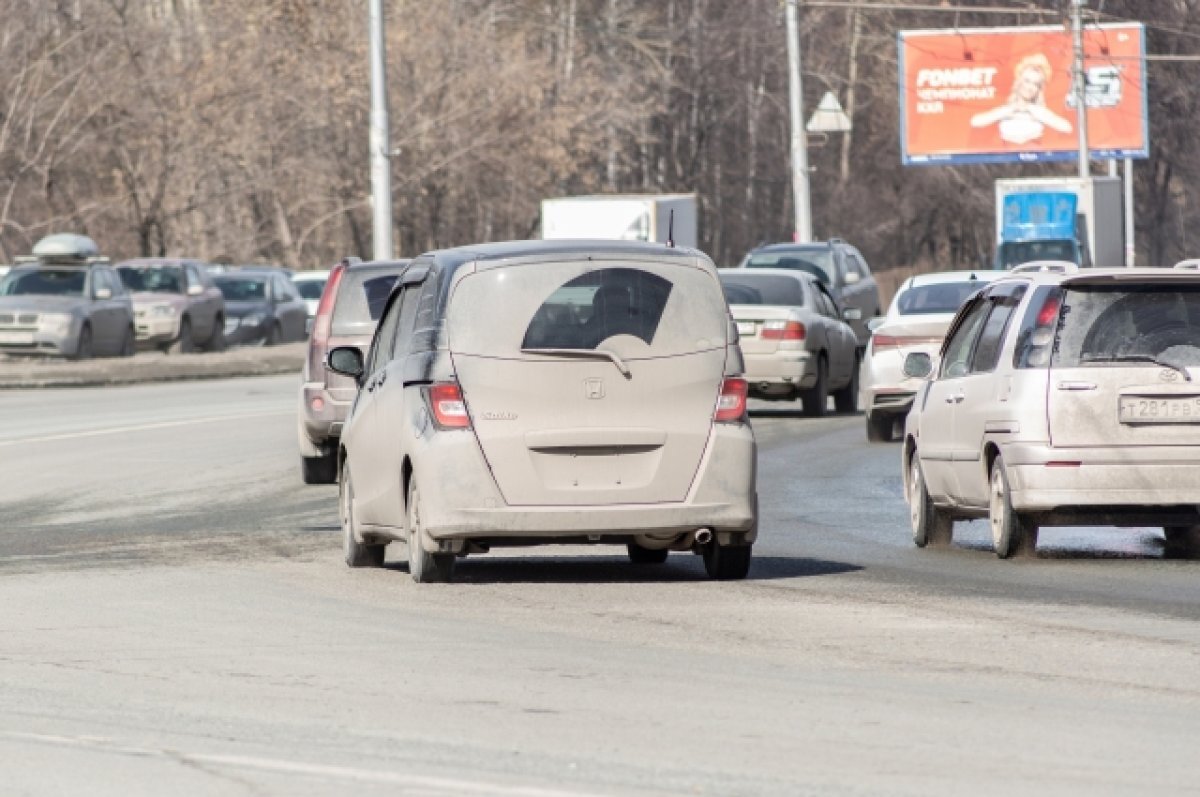    В Новосибирске назвали причины образования пыли в воздухе и на дорогах
