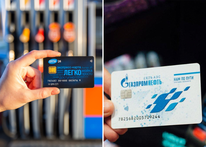 Внешний вид карты.