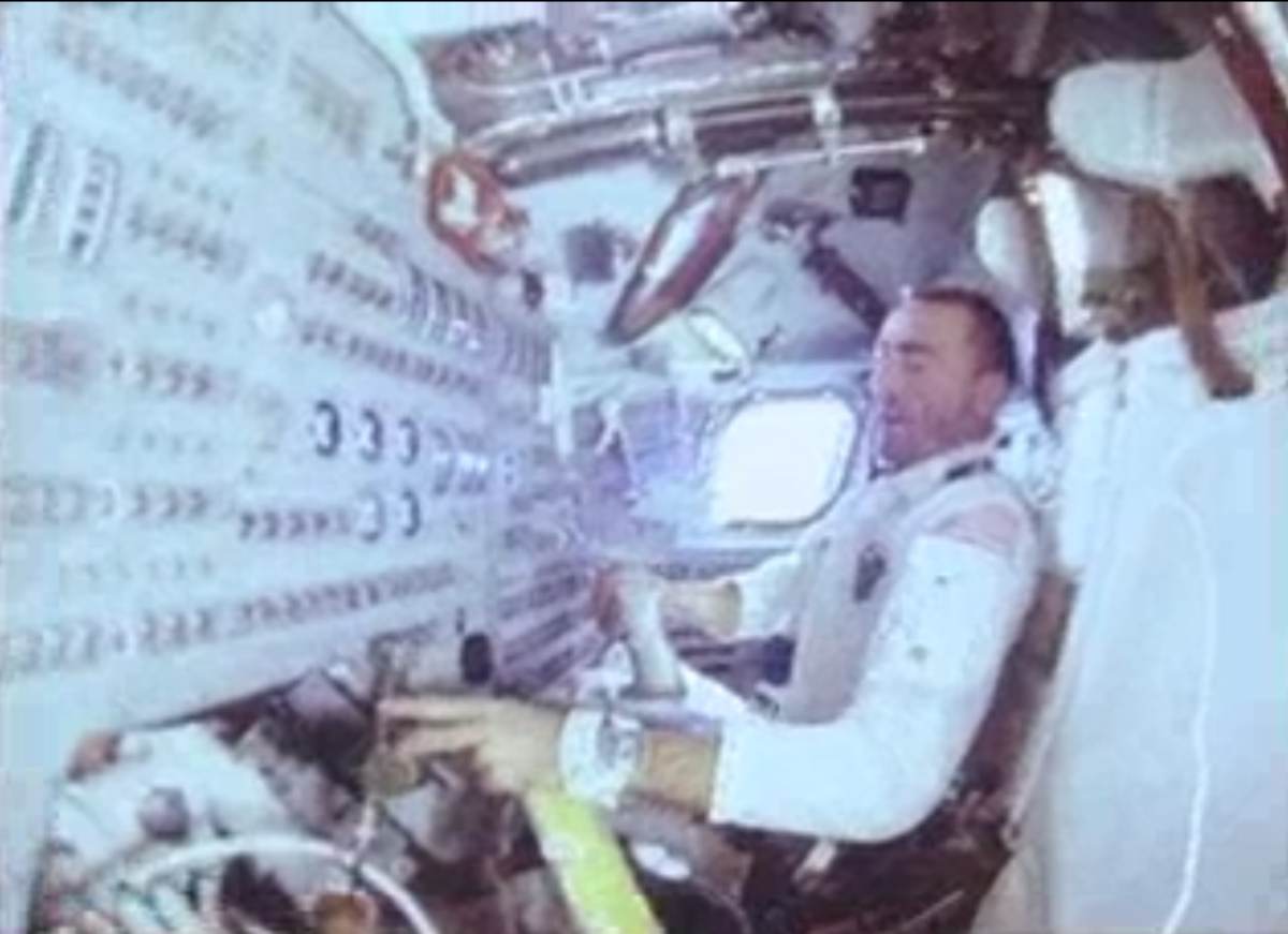 Стопкадр из 16 мм киноленты