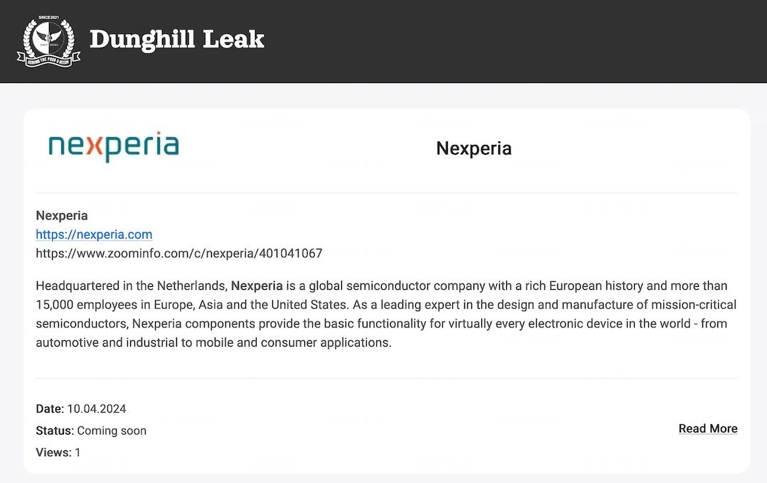 Источник: Dunghill Leak  📷

