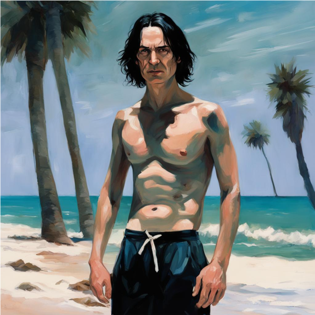 Северус Снейп на заслуженном отдыхе. Художник — Кандинский Н. С.