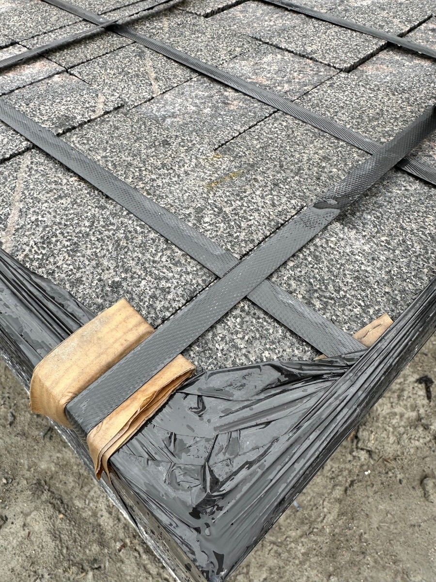 брусчатка 20/10/5 полнопил термо из гранита Кольский